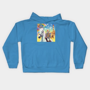 Don Quixote psychedelic Kids Hoodie